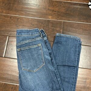 Jcrew Factory Mid rise skinny jeans in blue was color - Size 25